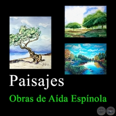 Paisajes - Obras de Aída Espínola